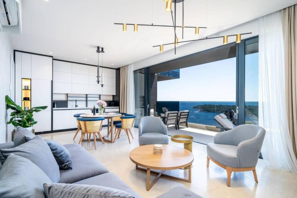 New&Luxury 5* With An Amazing View - Pure Apartment Дубровник Екстер'єр фото