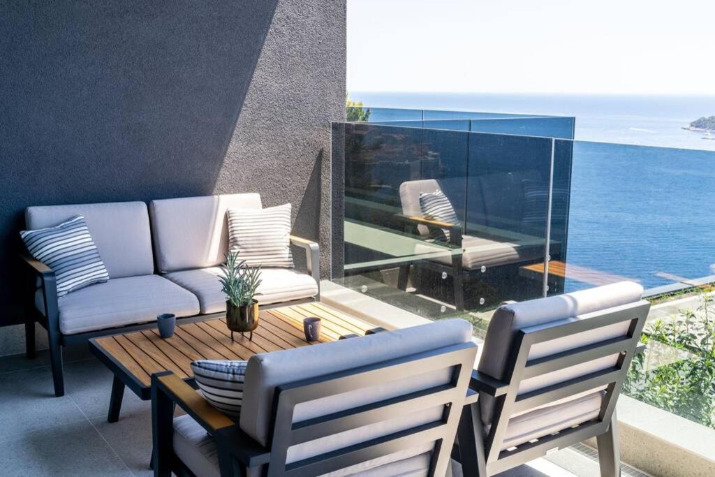 New&Luxury 5* With An Amazing View - Pure Apartment Дубровник Екстер'єр фото
